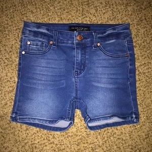 Celebrity Pink Blue Jean Shorts